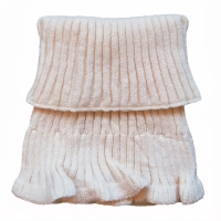 Licht beige losse col