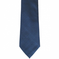 Donkerblauwe XL stropdas - katoen