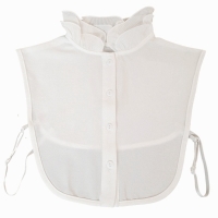 Off white kraagje met ruffle kraag